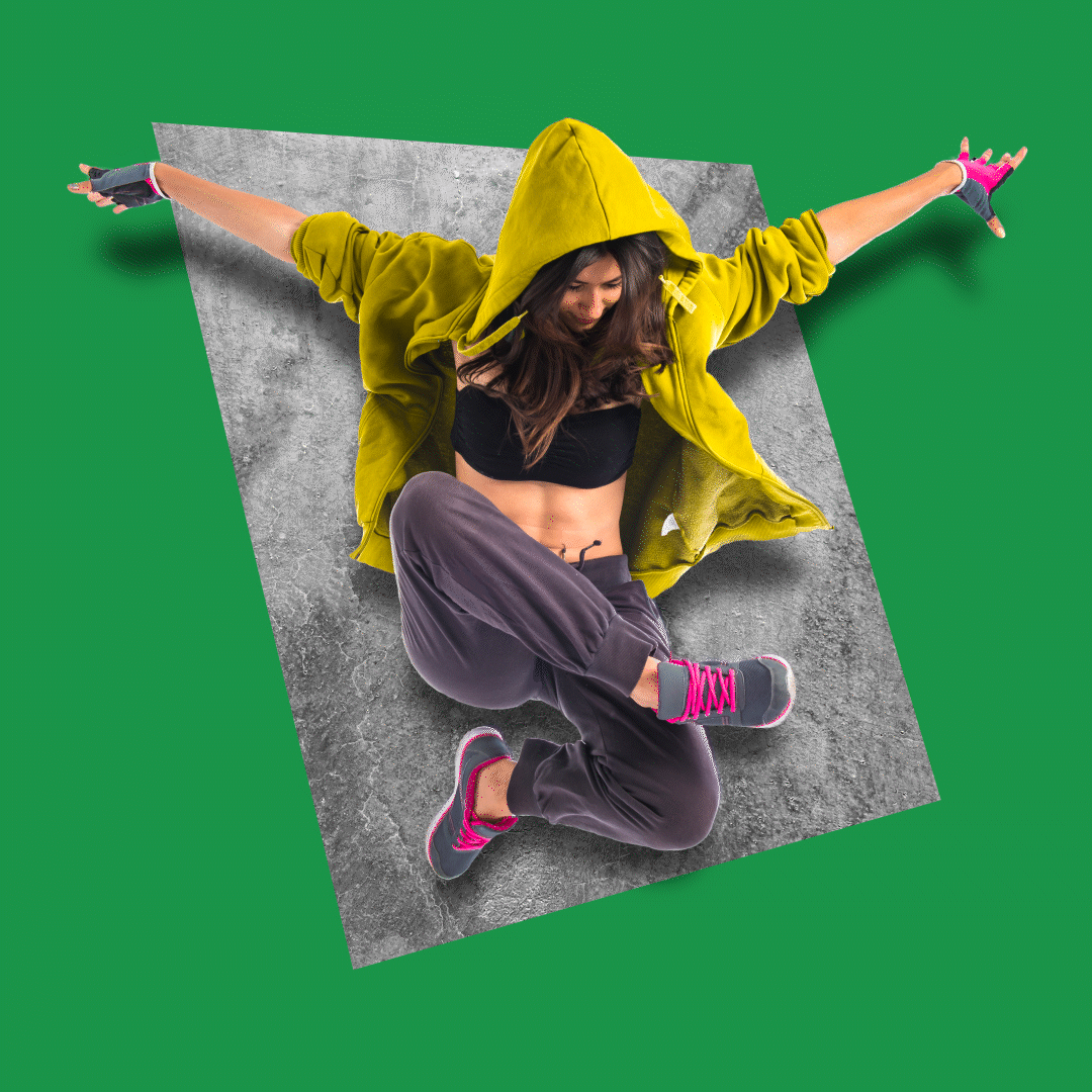 Sauteuse au trampoline park New Jump Langon