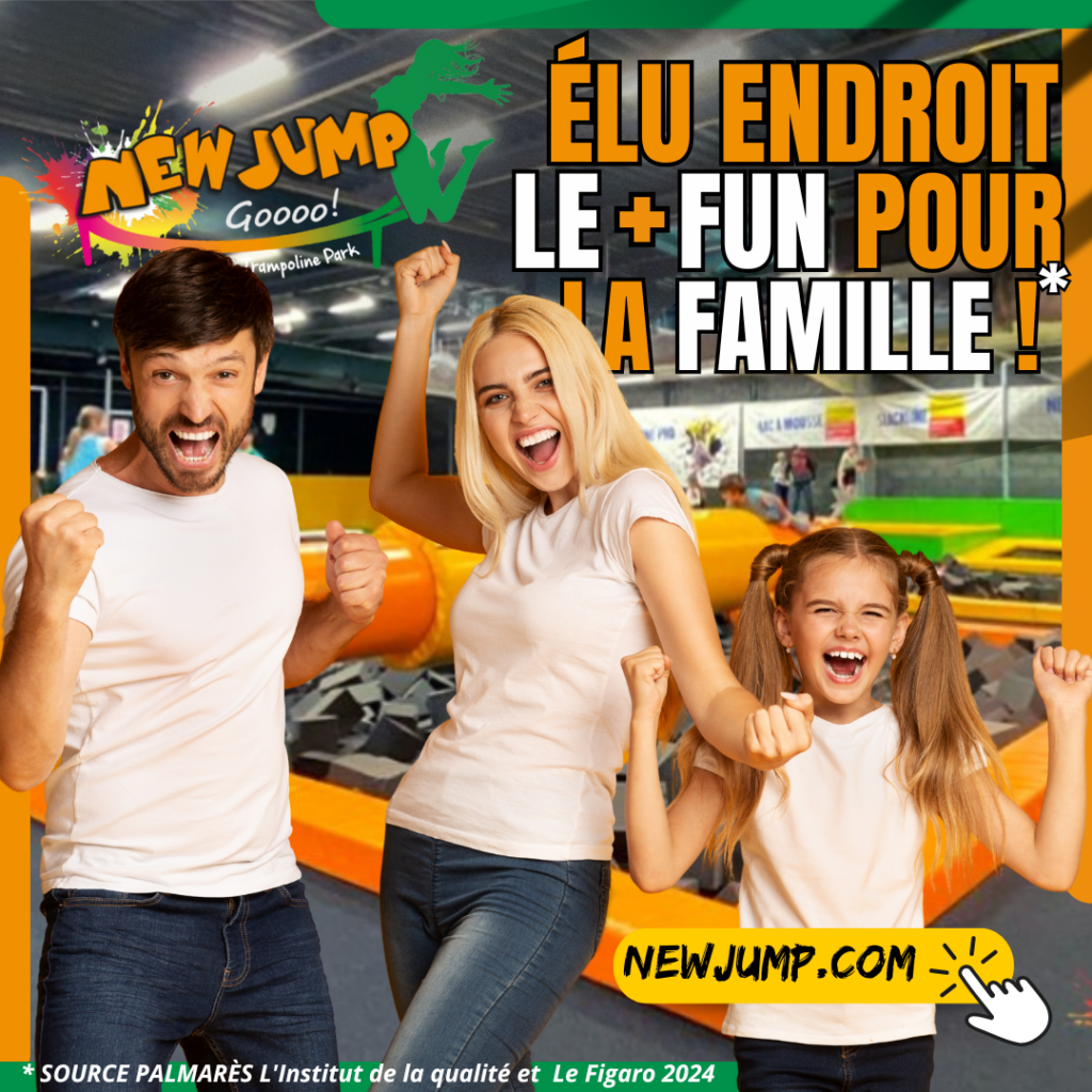 Journée en famille au trampoline park New Jump Langon