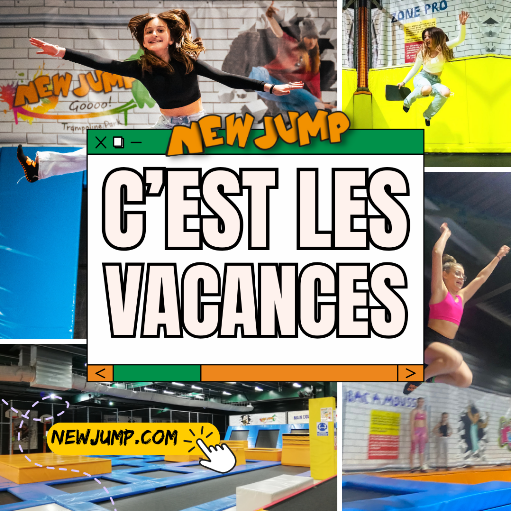 Vacances au trampoline park New Jump Langon