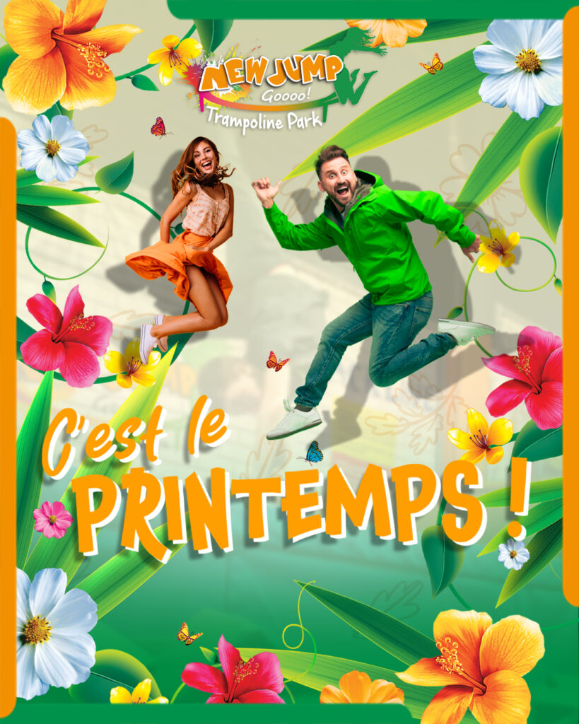 Le printemps au trampoline park New Jump Langon