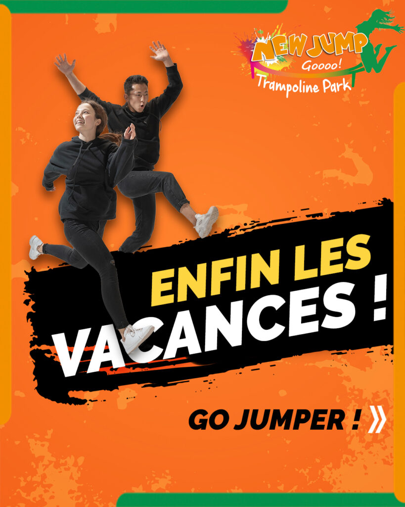 Enfin les vacances au trampoline park New Jump Langon