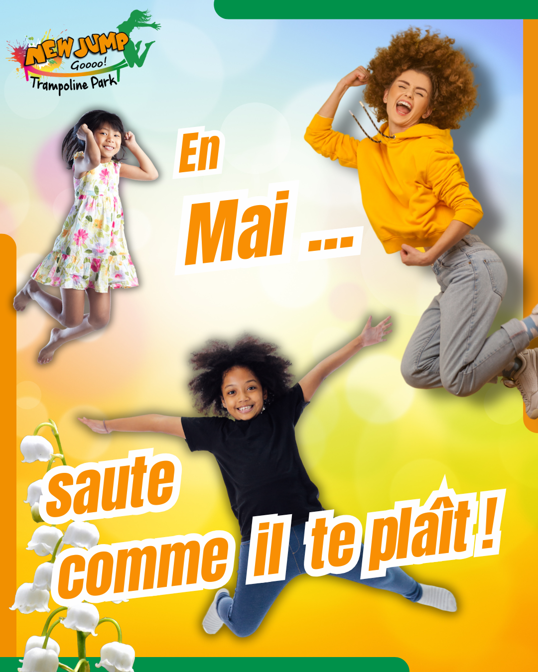 Ouverture du 1er mai au trampoline park New Jump Langon