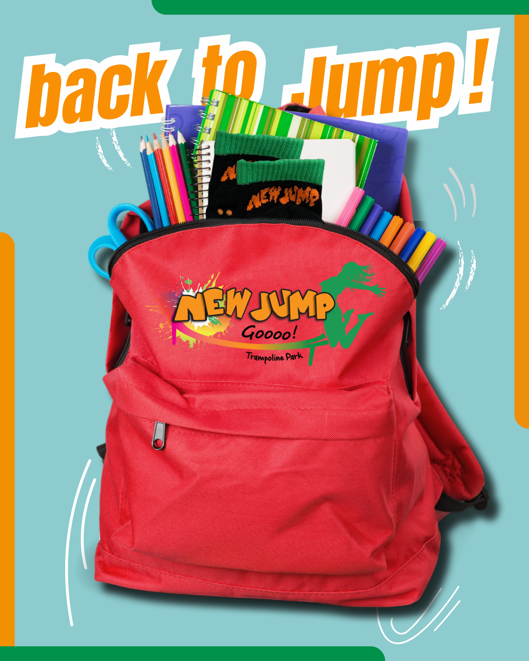 Rentrée des classes au trampoline park New Jump Langon
