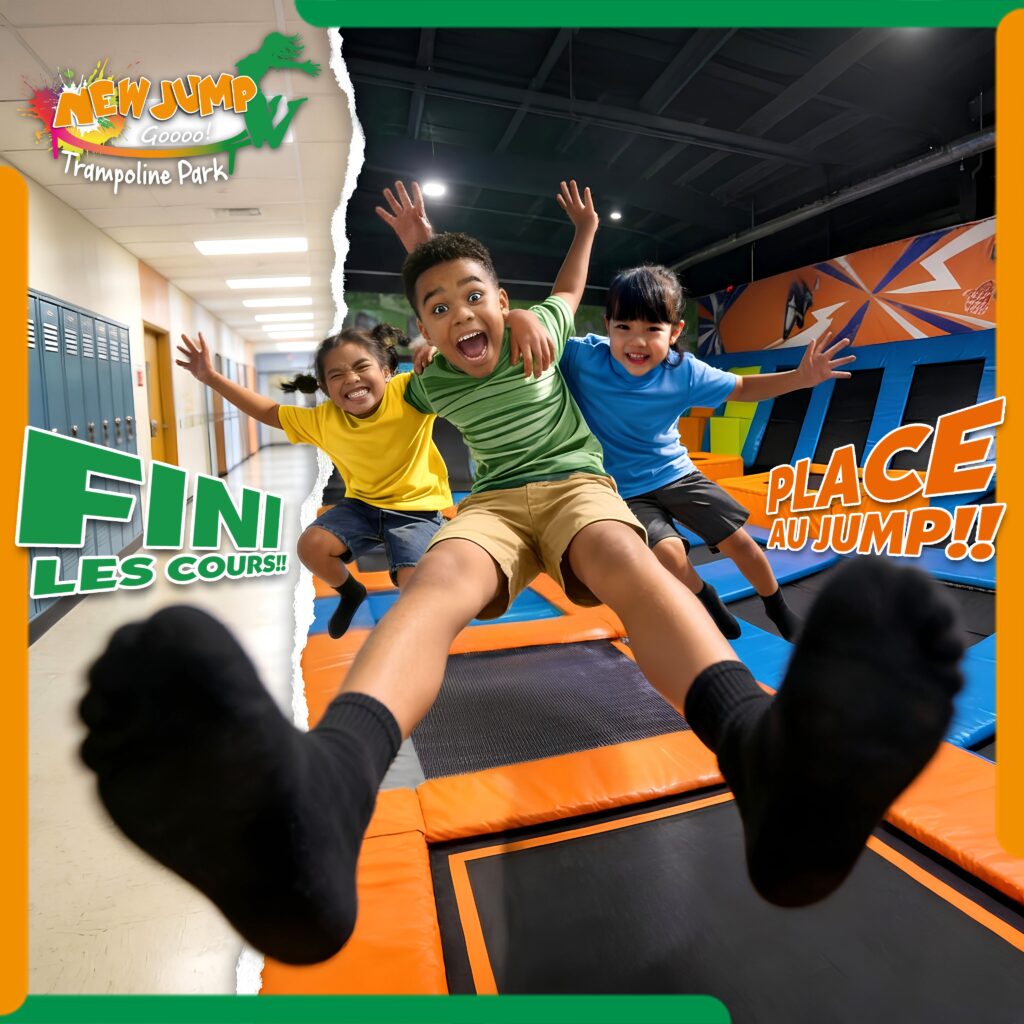 Week-end au trampoline park New Jump Langon