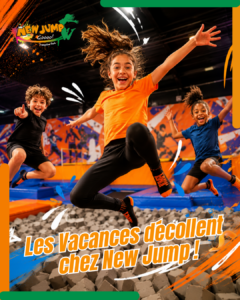Vacances au trampoline park New Jump Langon